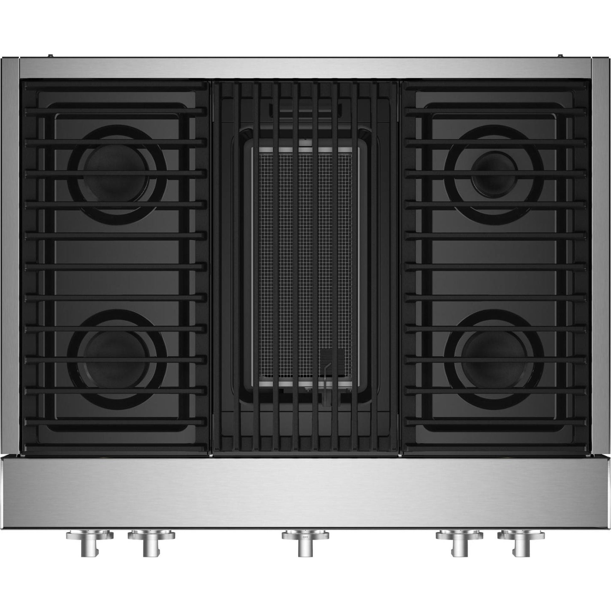 JennAir 36" Gas Cooktop (JGCP636HM) - Floating Glass Black
