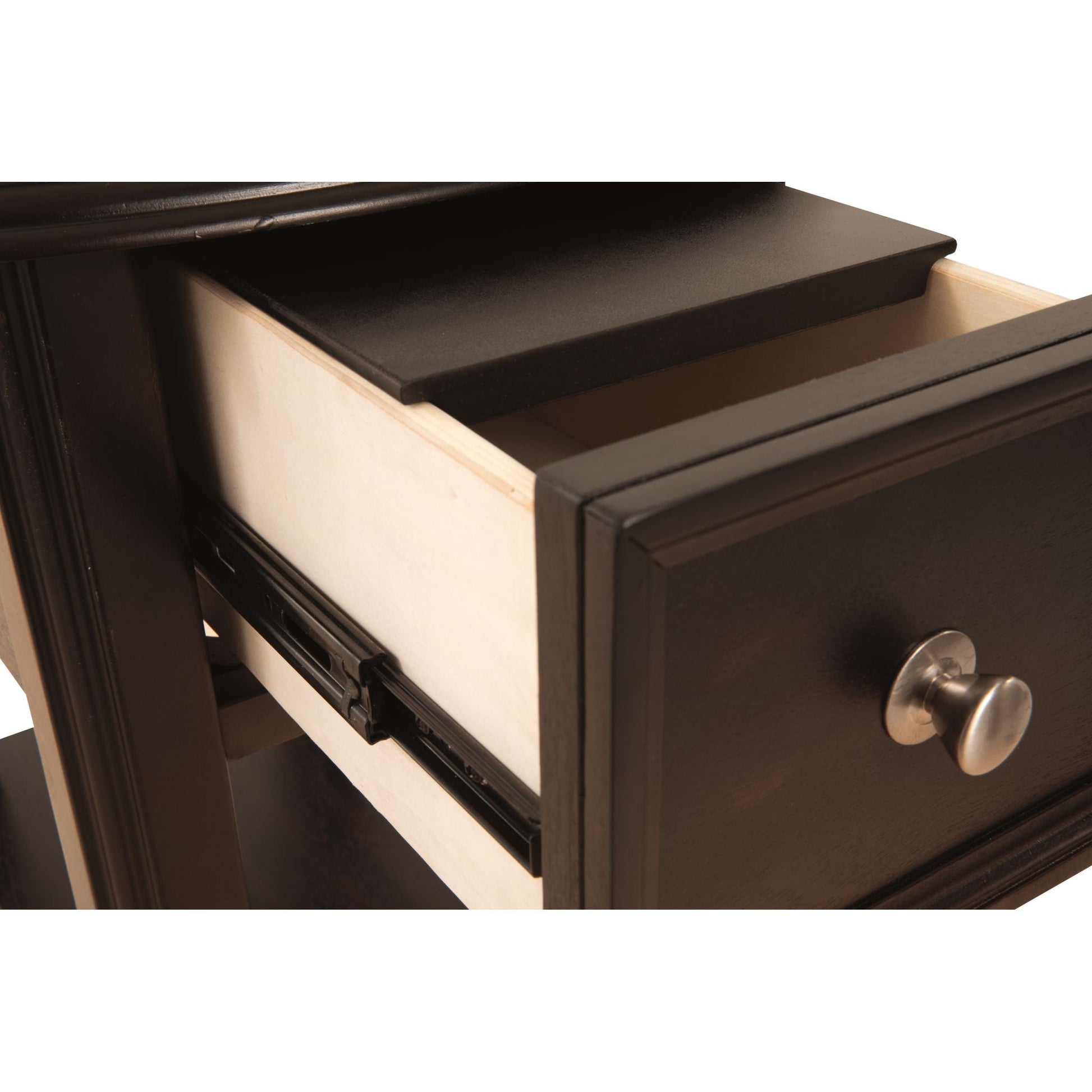 Breegin Chairside Table - Black