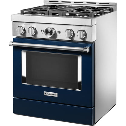 KitchenAid Gas Range (KFGC500JIB) - Ink Blue