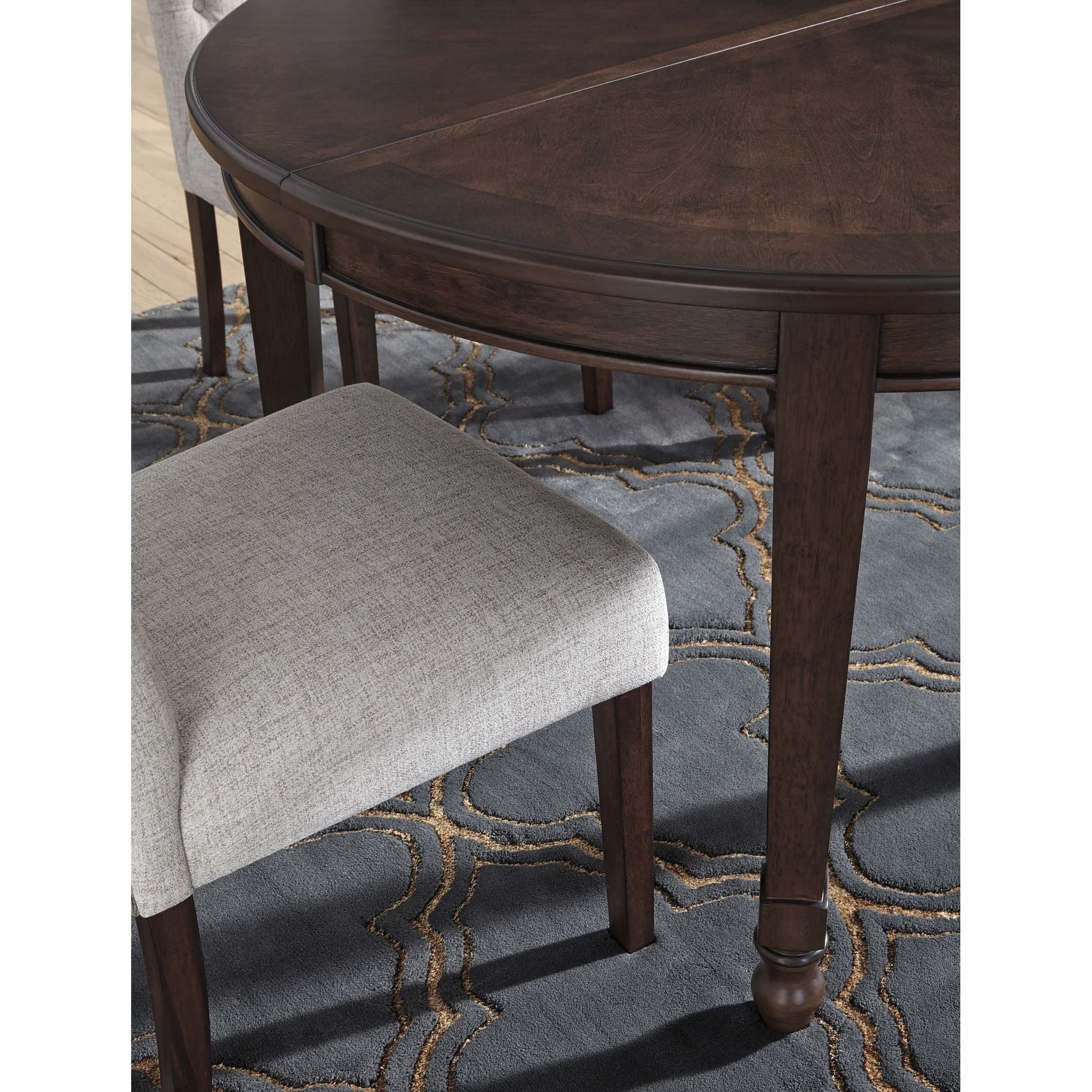 Hilmoore Table - Reddish Brown - (D677-35)
