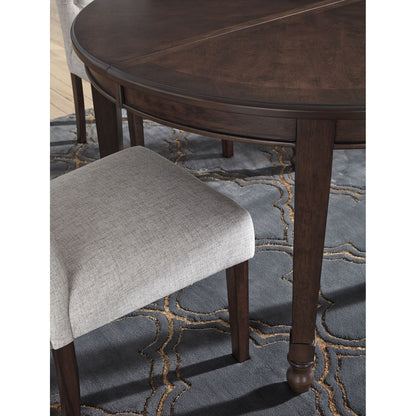 Hilmoore Table - Reddish Brown - (D677-35)