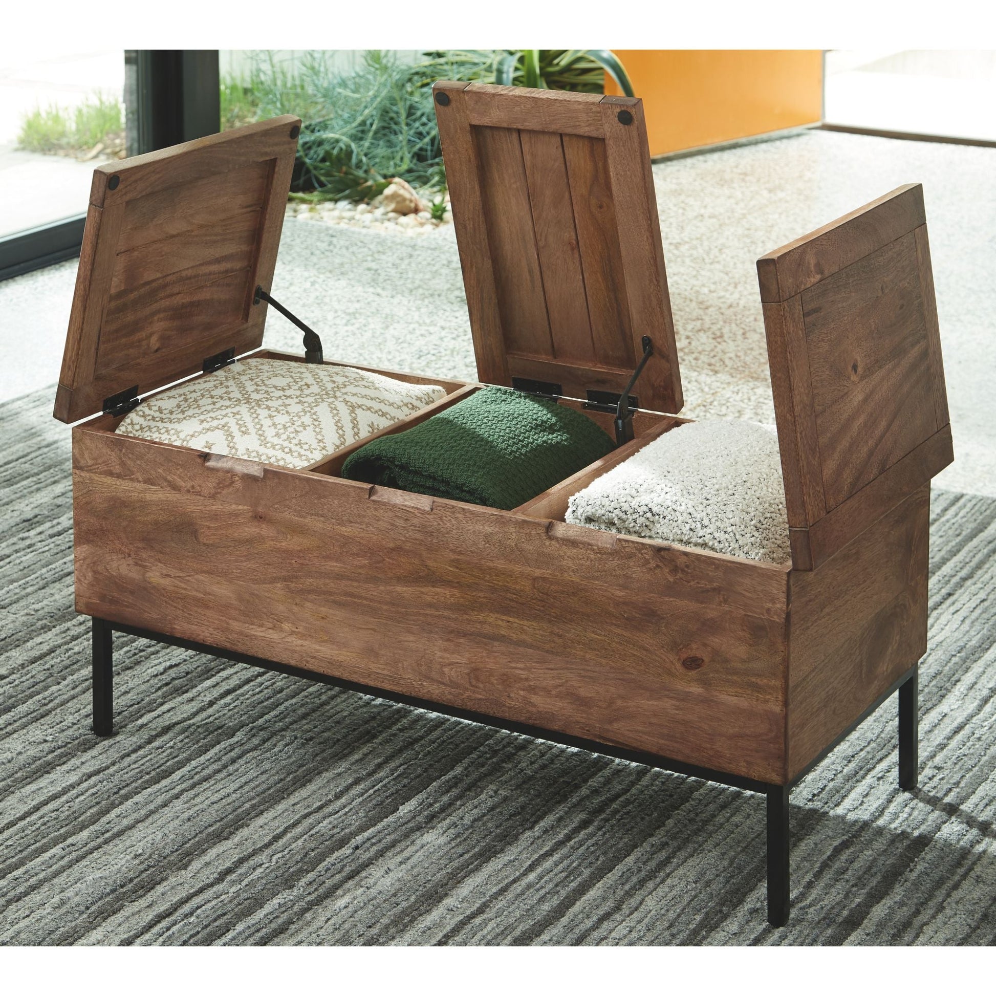 Braddick Storage Unit - Brown/Black