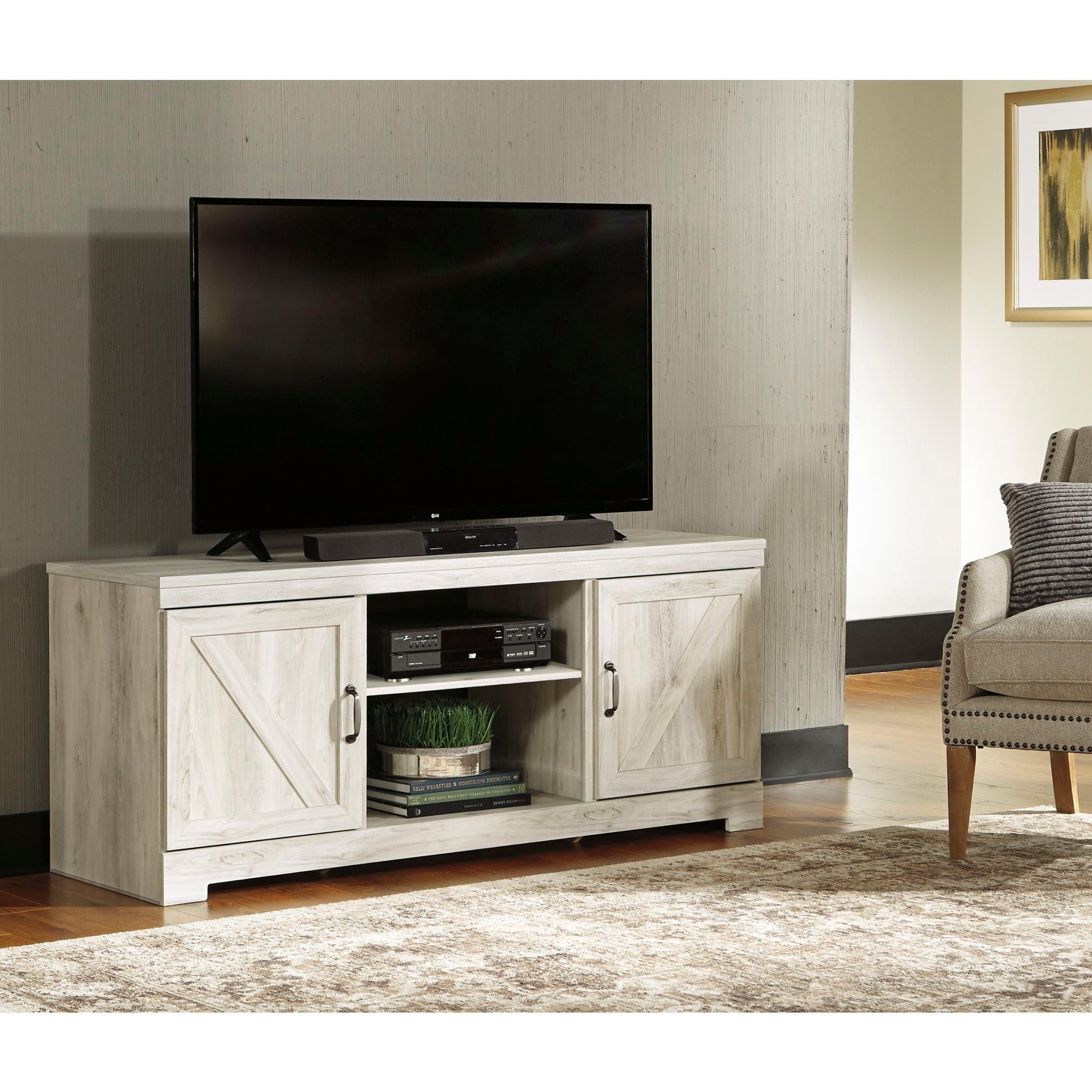 Bellaby TV Stand - Whitewash