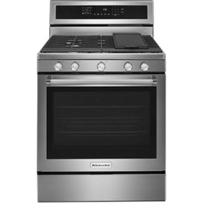 KitchenAid Gas Range (KFGG500ESS) - Stainless Steel