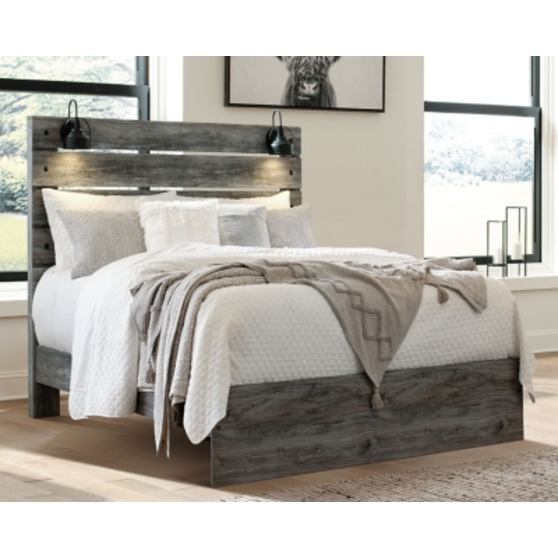 Baystorm 3 Piece Queen Panel Bed