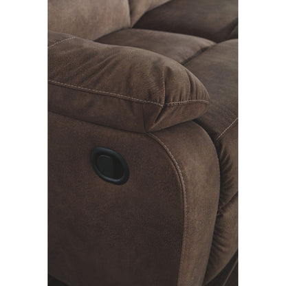 Bolzano Reclining Loveseat - Coffee