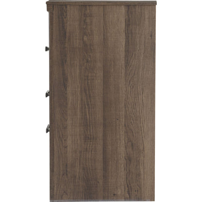 Juararo Nightstand - Dark Brown