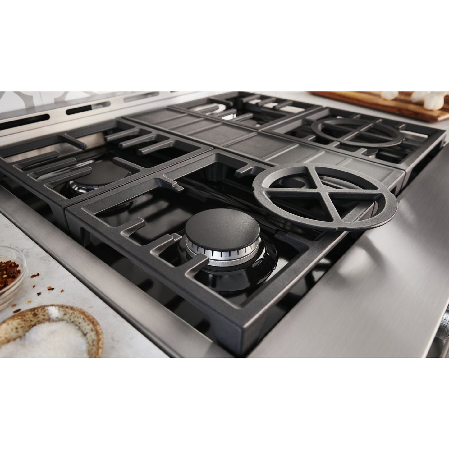 KitchenAid Gas Range (KFGC500JPA) - Passion Red
