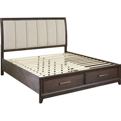 Barrington Heights 3 Piece King Storage Bed - Gray