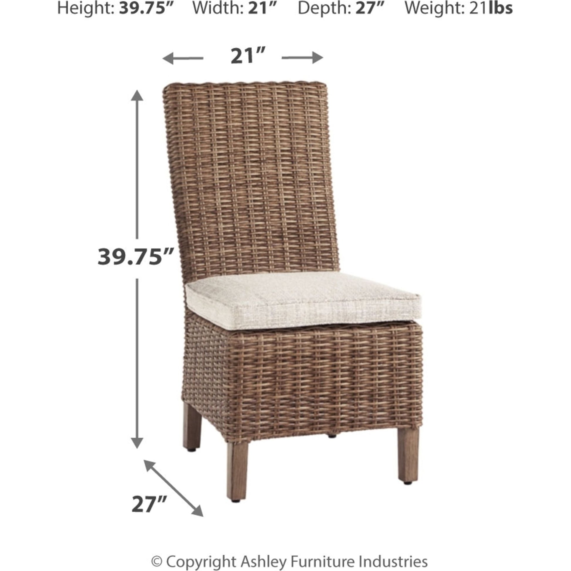 Outdoor Beachcroft Collection 7 Piece Package Beige