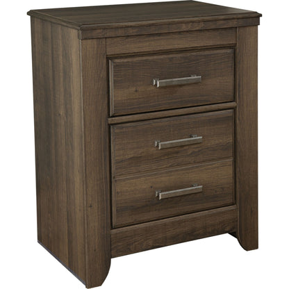 Juararo 6 Piece Queen Poster Bedroom - Dark Brown
