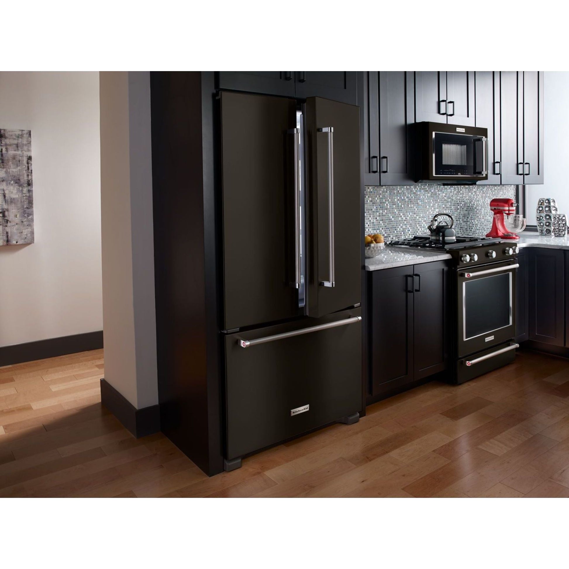 KitchenAid Gas Range (KSGG700EBS) - Black Stainless Steel