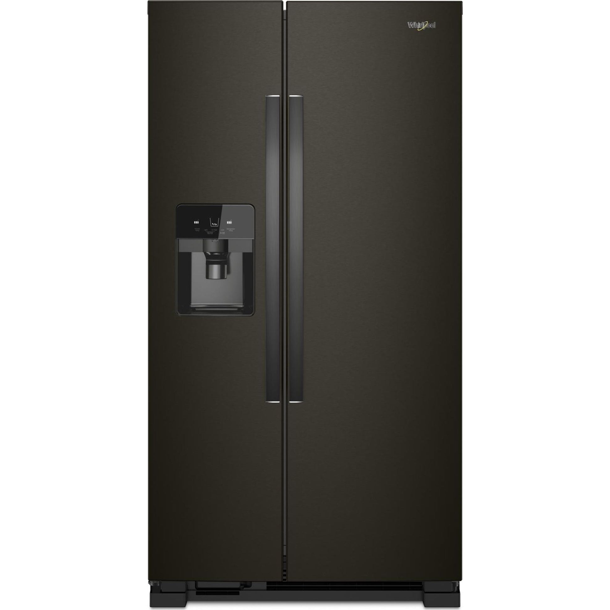 Whirlpool Side x Side Fridge (WRS325SDHV) - Black Stainless