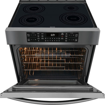 Frigidaire Gallery Front Control Range (CGIH3047VD) - Black Stainless