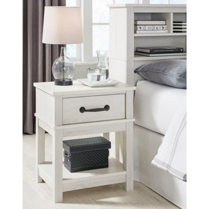 Dorrinson Nightstand - White