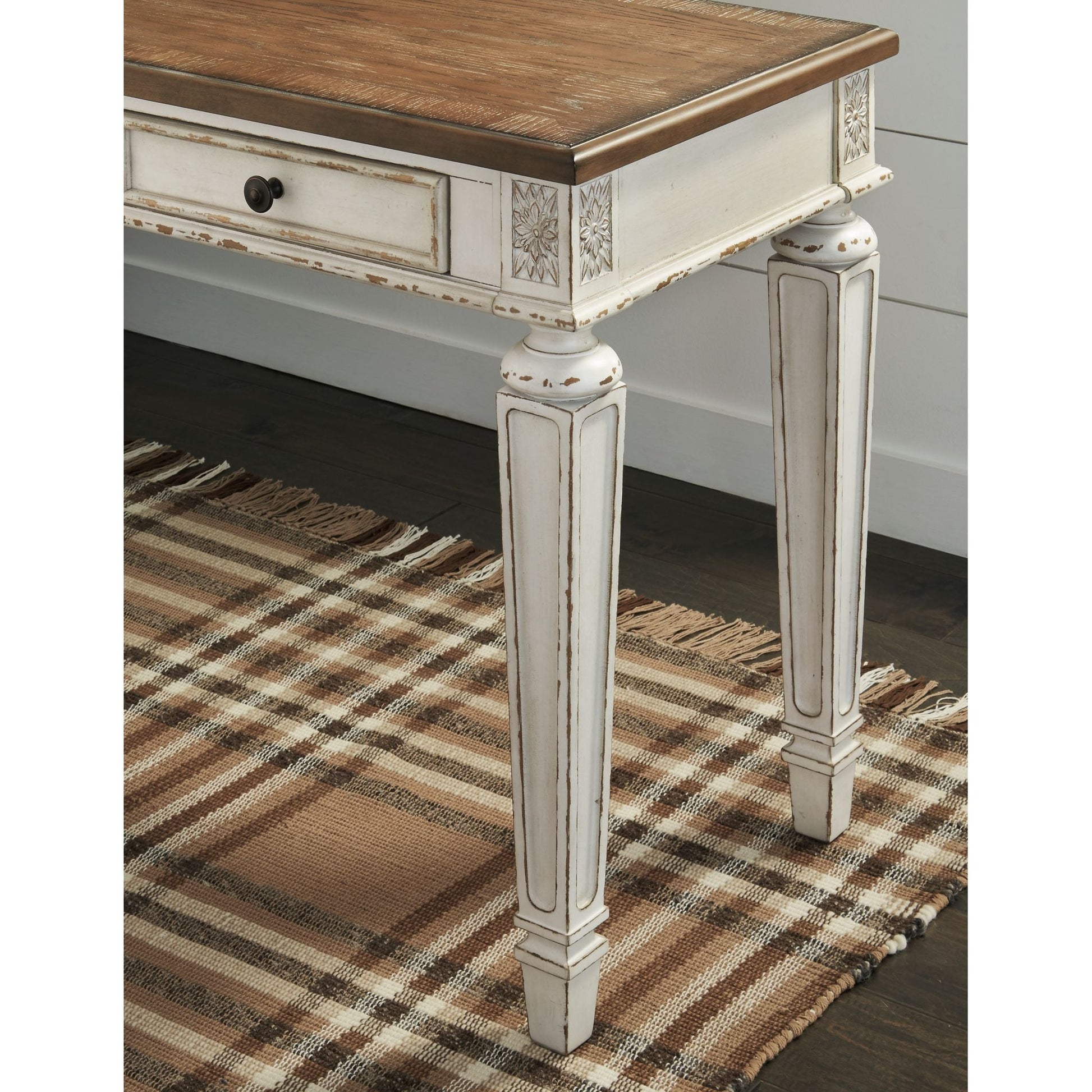 Realyn 2 Piece Home Office Package - Two-tone