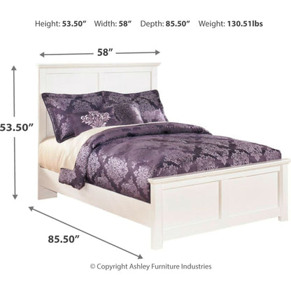 Bostwick Shoals 5 Piece Twin Bedroom - White