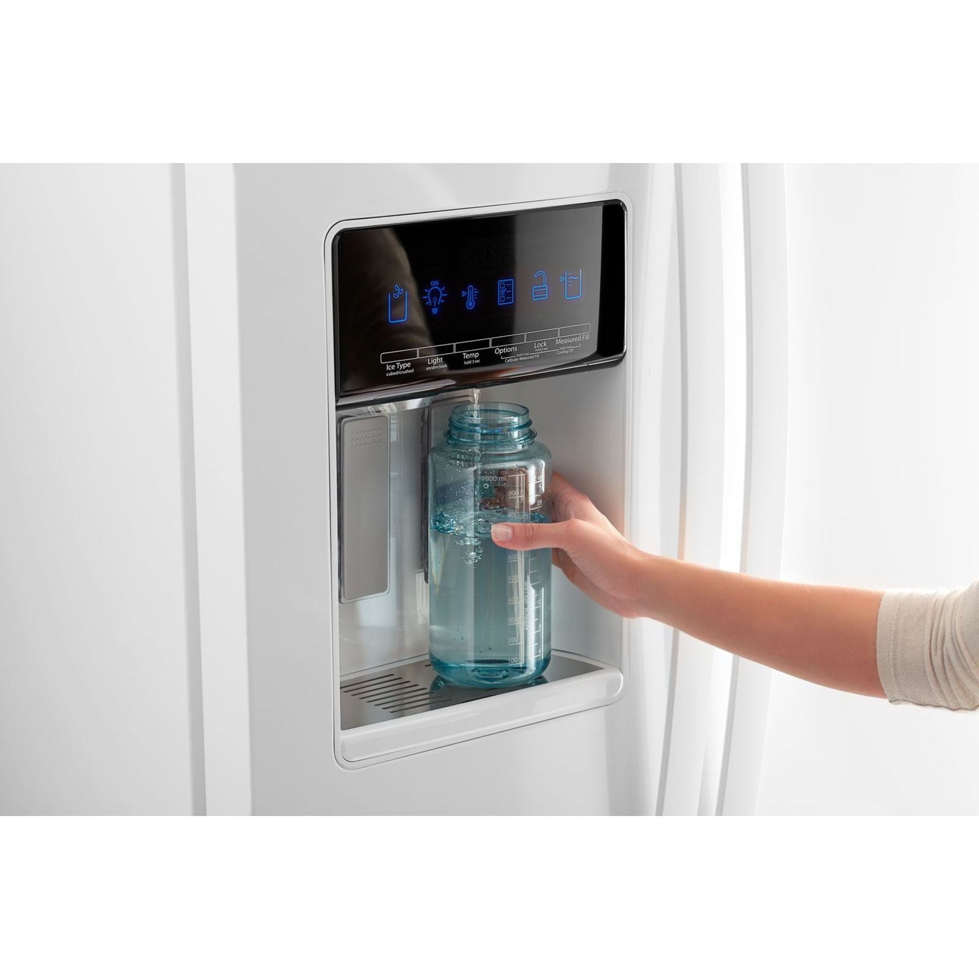 Whirlpool Side x Side Fridge (WRS571CIHW) - White