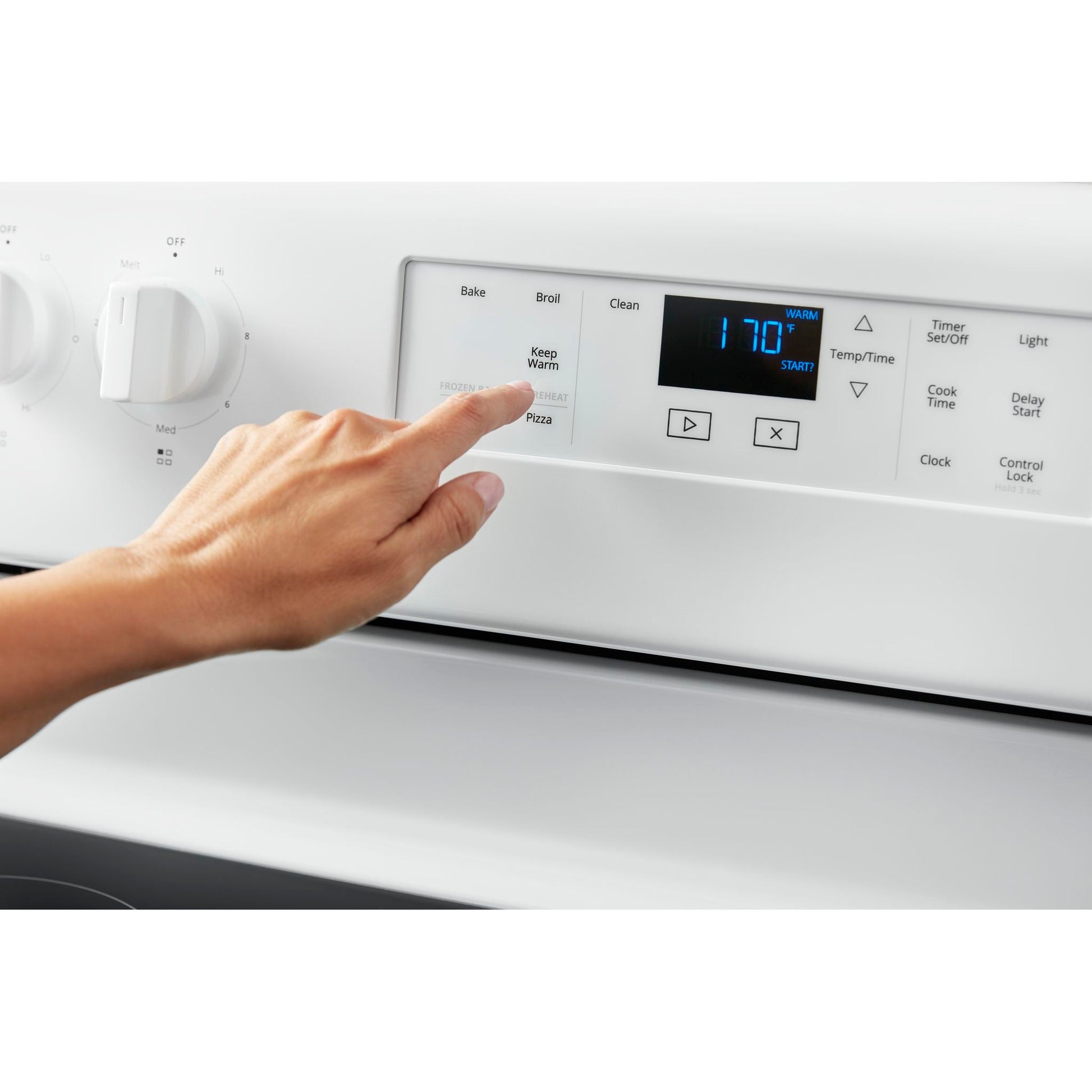 Whirlpool Self Clean Range (YWFE515S0JW) - White