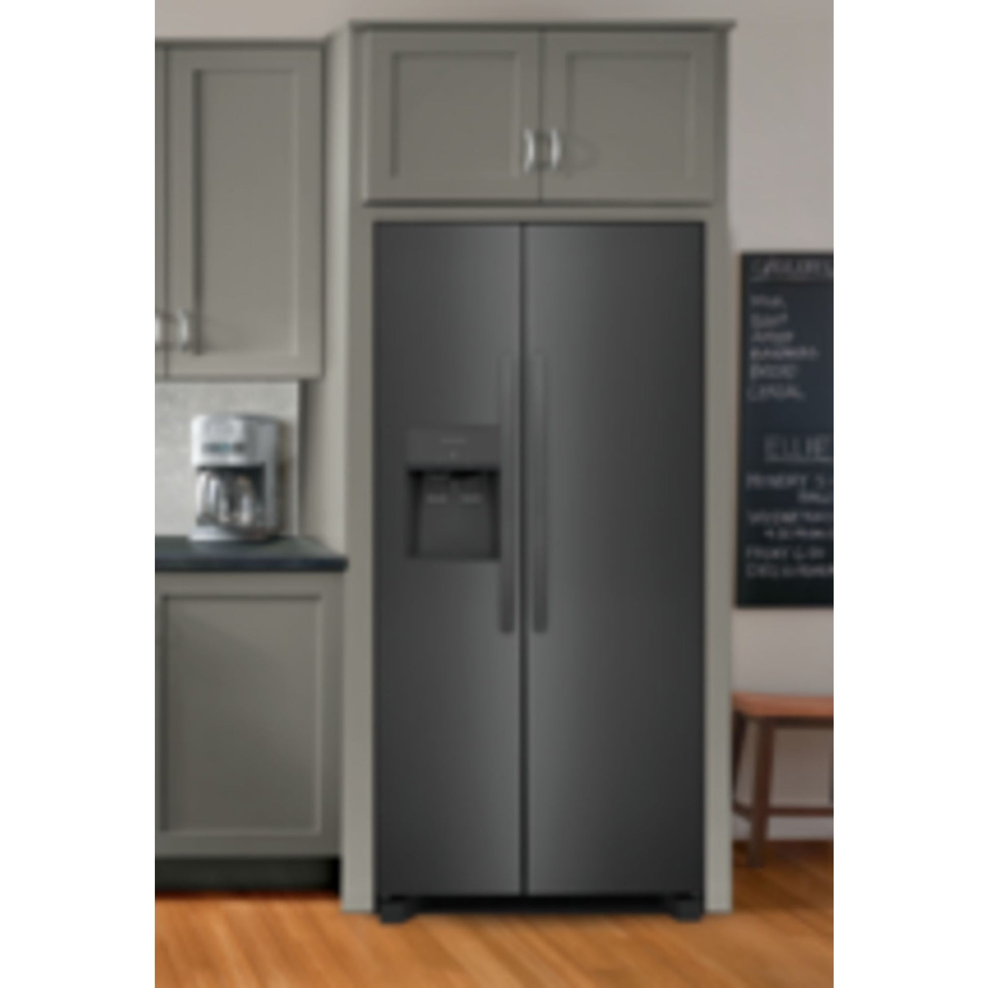 Frigidaire Side x Side Fridge (FRSS2323AD) - Black Stainless
