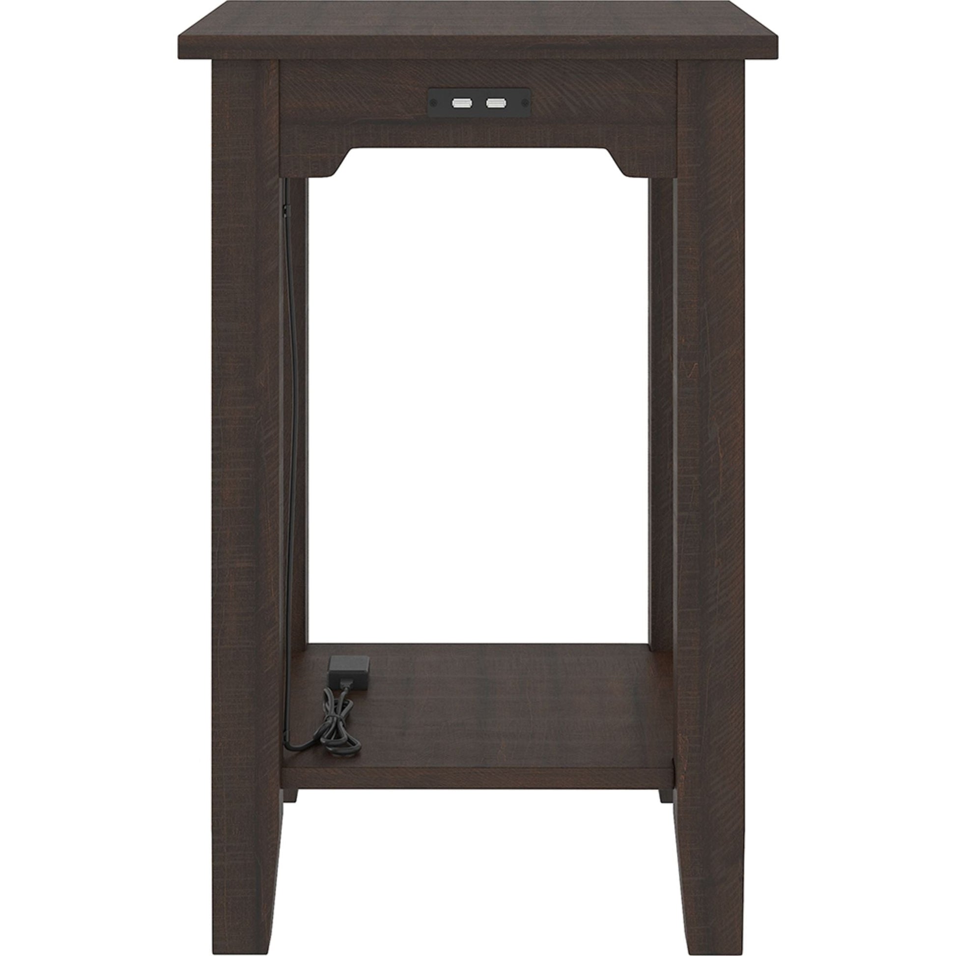 Camiburg Chair Side End Table - Warm Brown