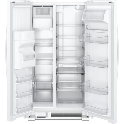 Whirlpool Side x Side Fridge (WRS325SDHW) - White