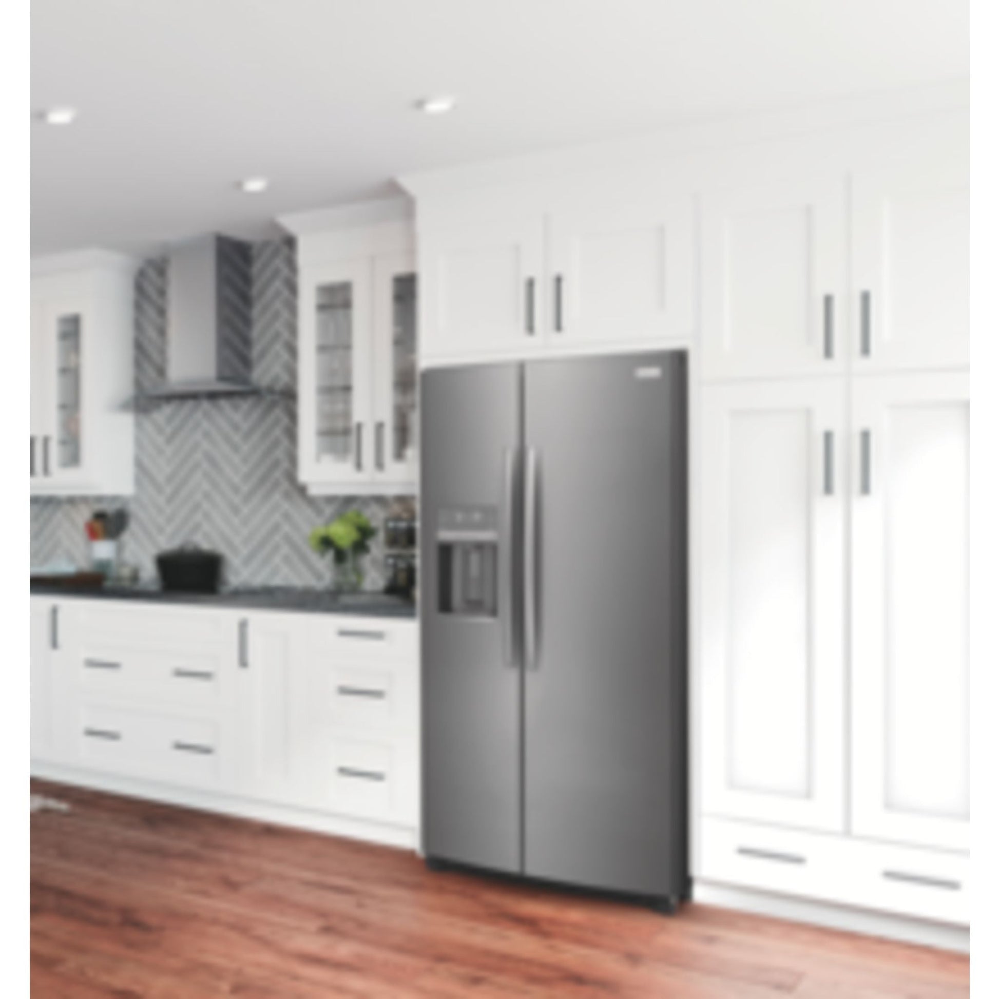 Frigidaire Gallery Side x Side Fridge (GRSC2352AD) - Black Stainless