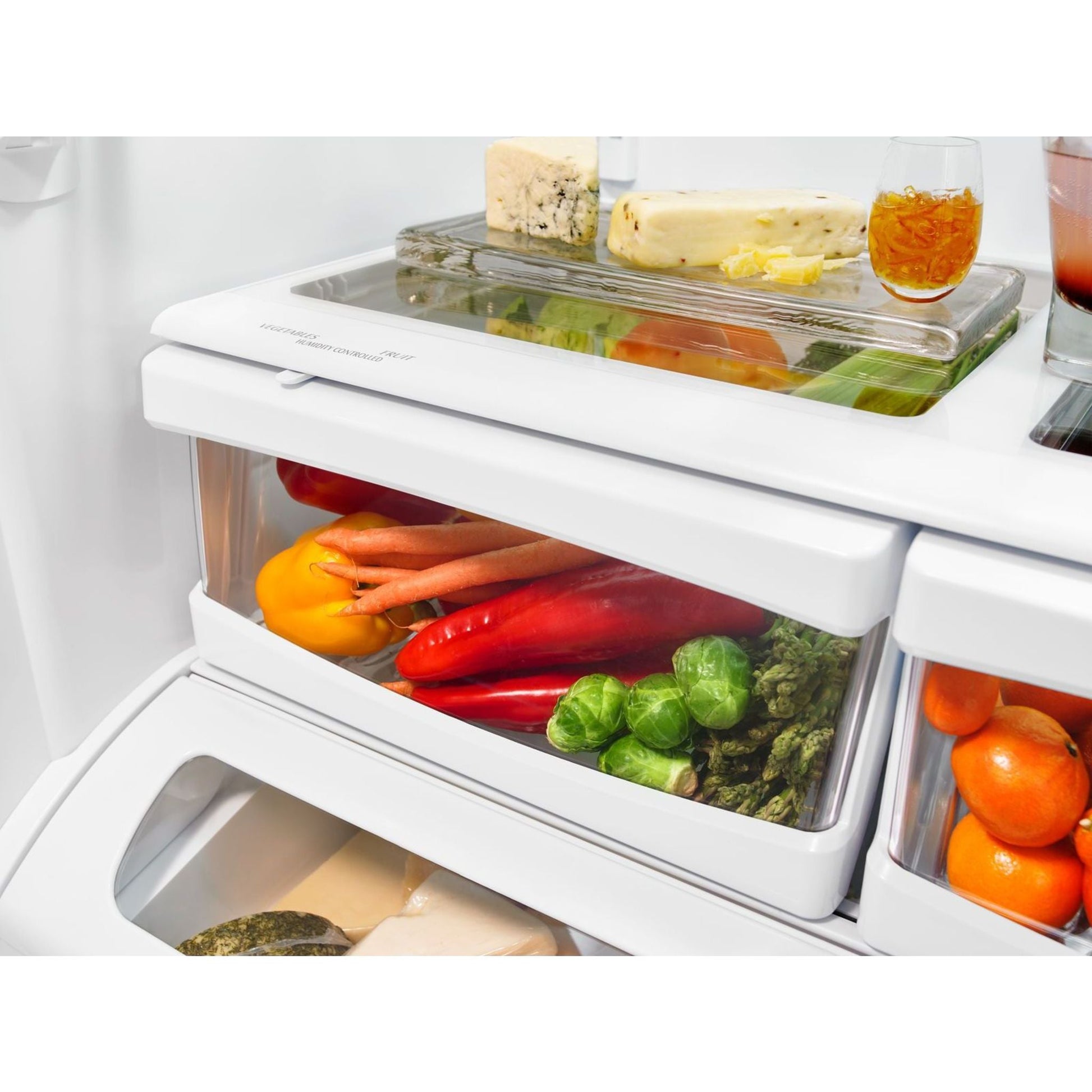 KitchenAid French Door Fridge (KRFF305ESS) - Stainless Steel