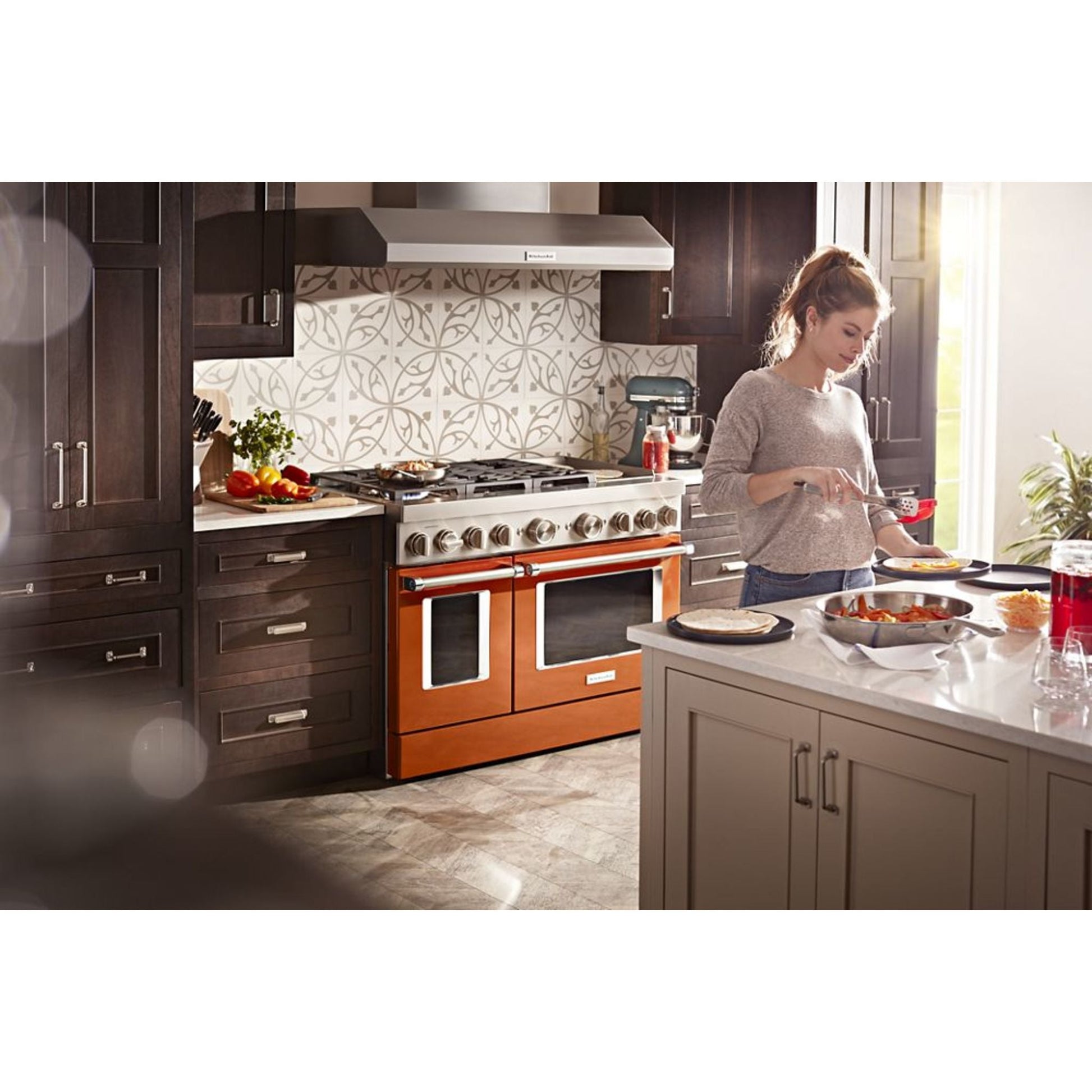 KitchenAid Dual Fuel Range (KFDC558JMH) - Milkshake