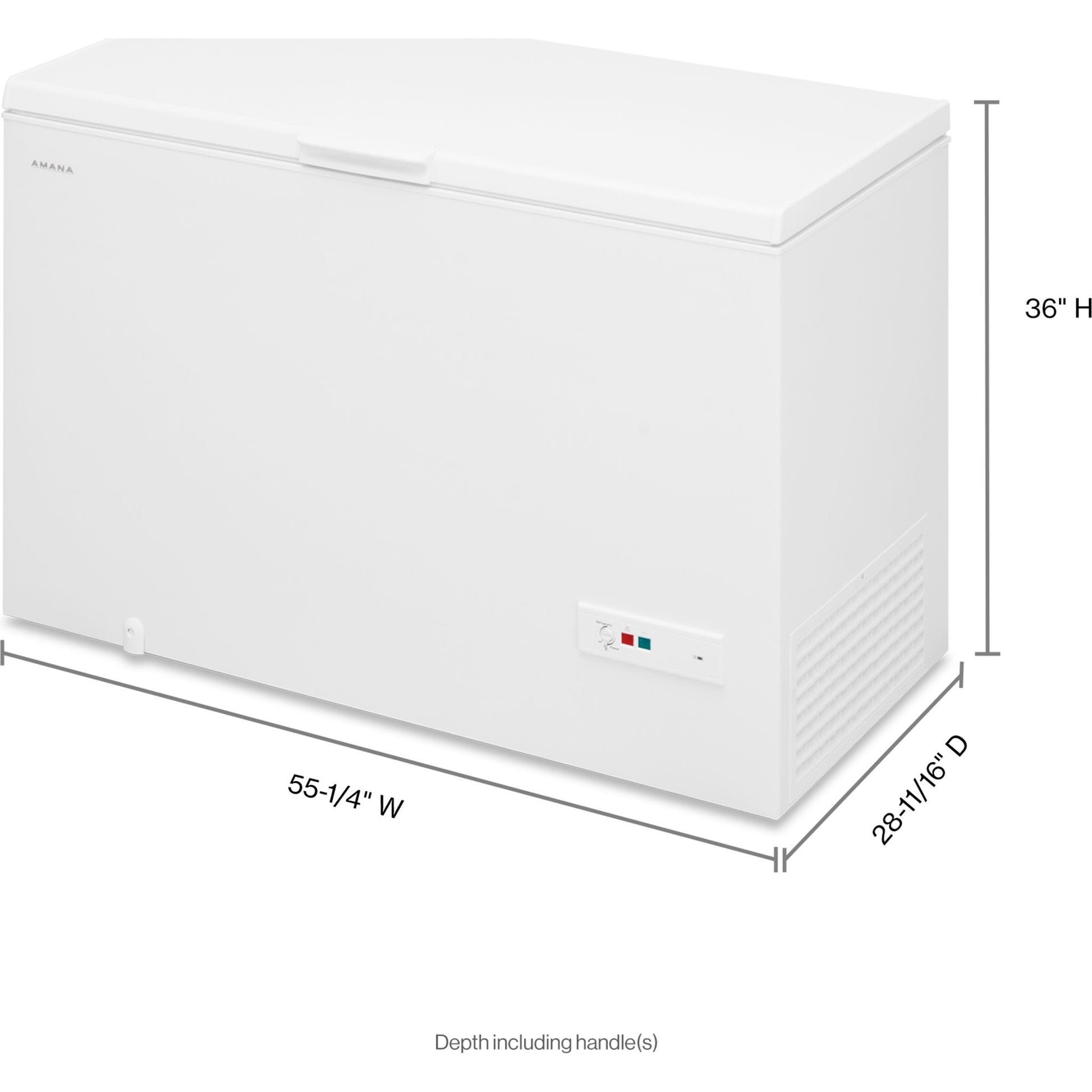 Amana Chest Freezer (AZC5216LW) - White