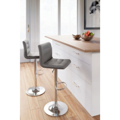 Pollzen 30" Bar Stool - Gray - (D121-830)