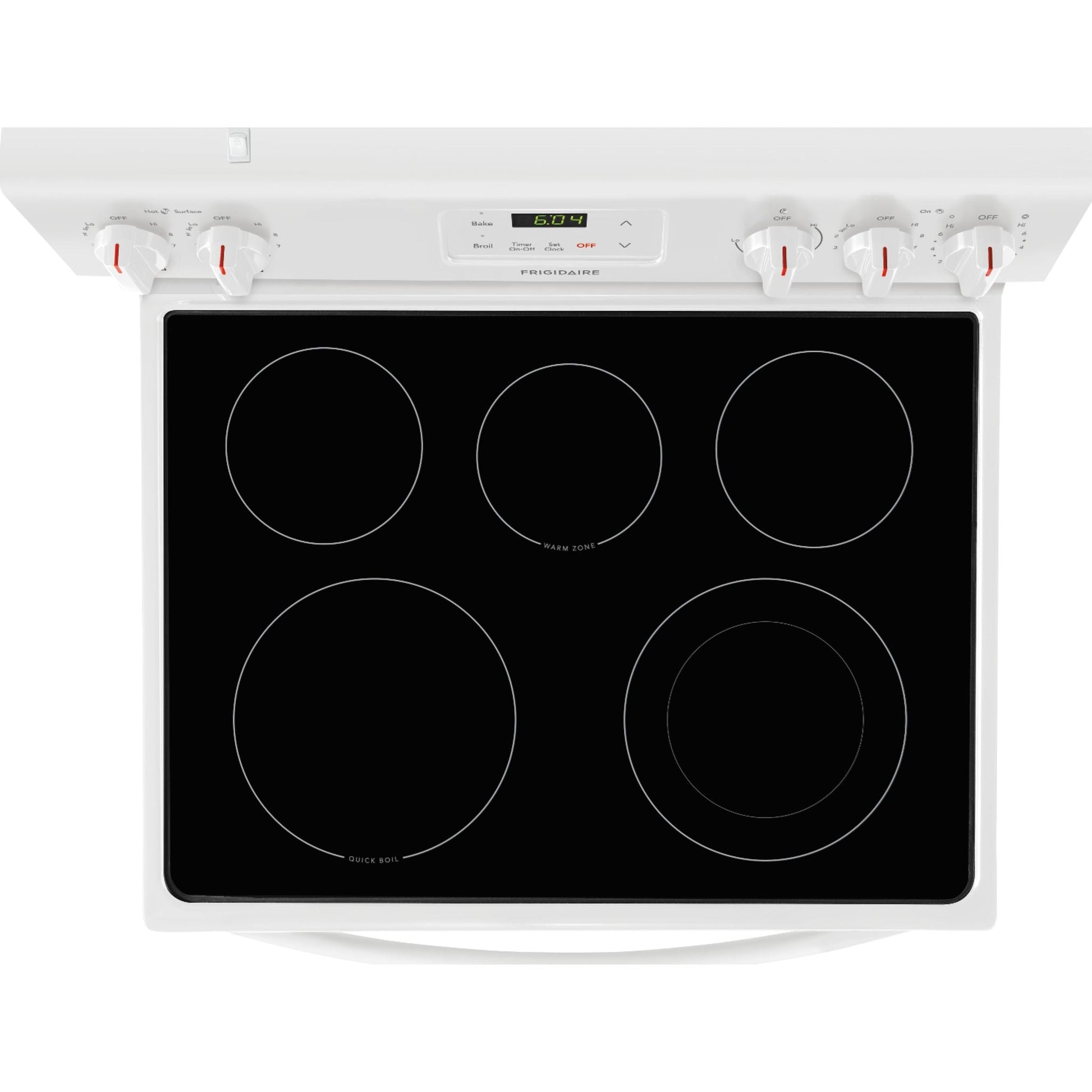 Frigidaire White Standard Clean Range (FCRE305CAW) - White