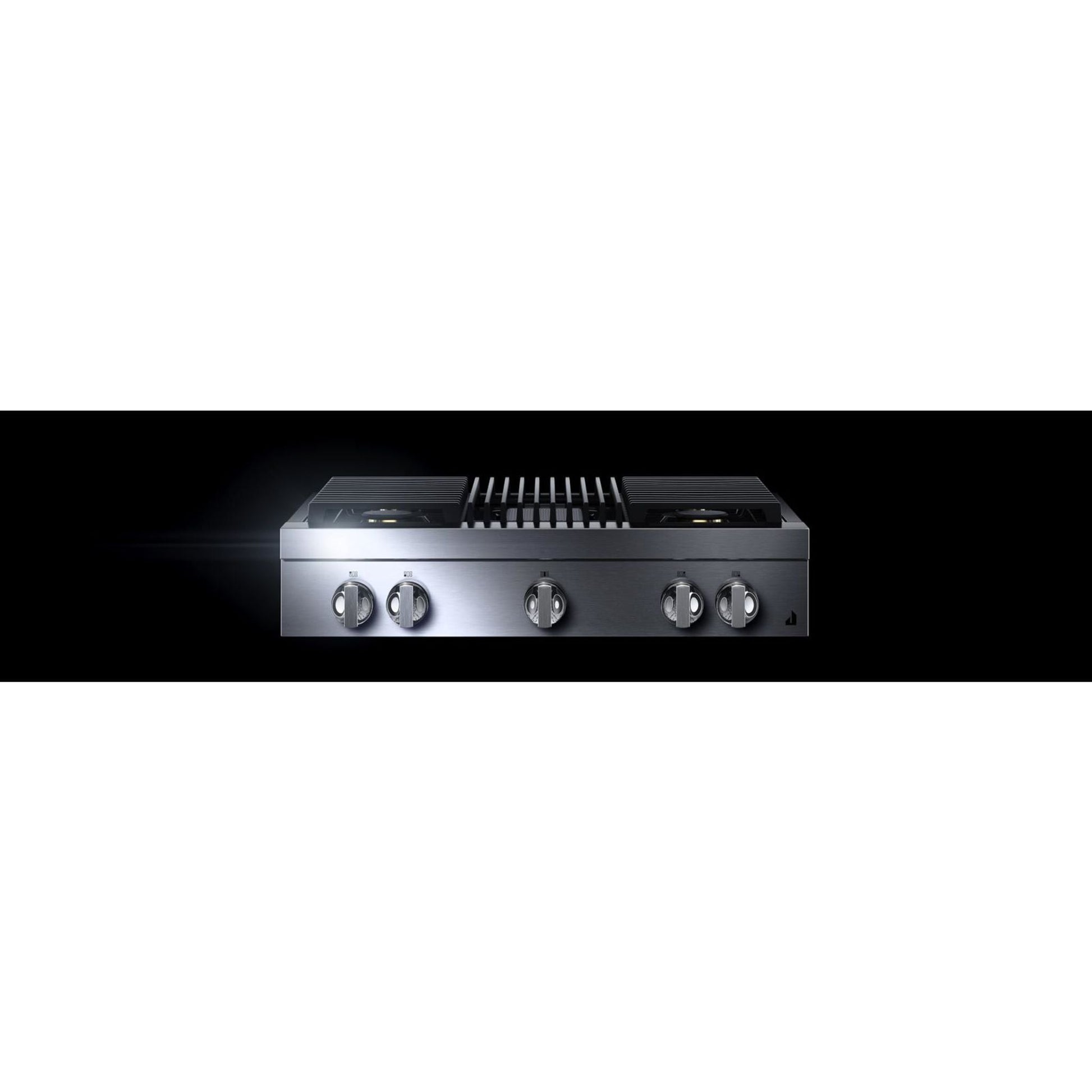 JennAir 36" Gas Cooktop (JGCP636HM) - Floating Glass Black