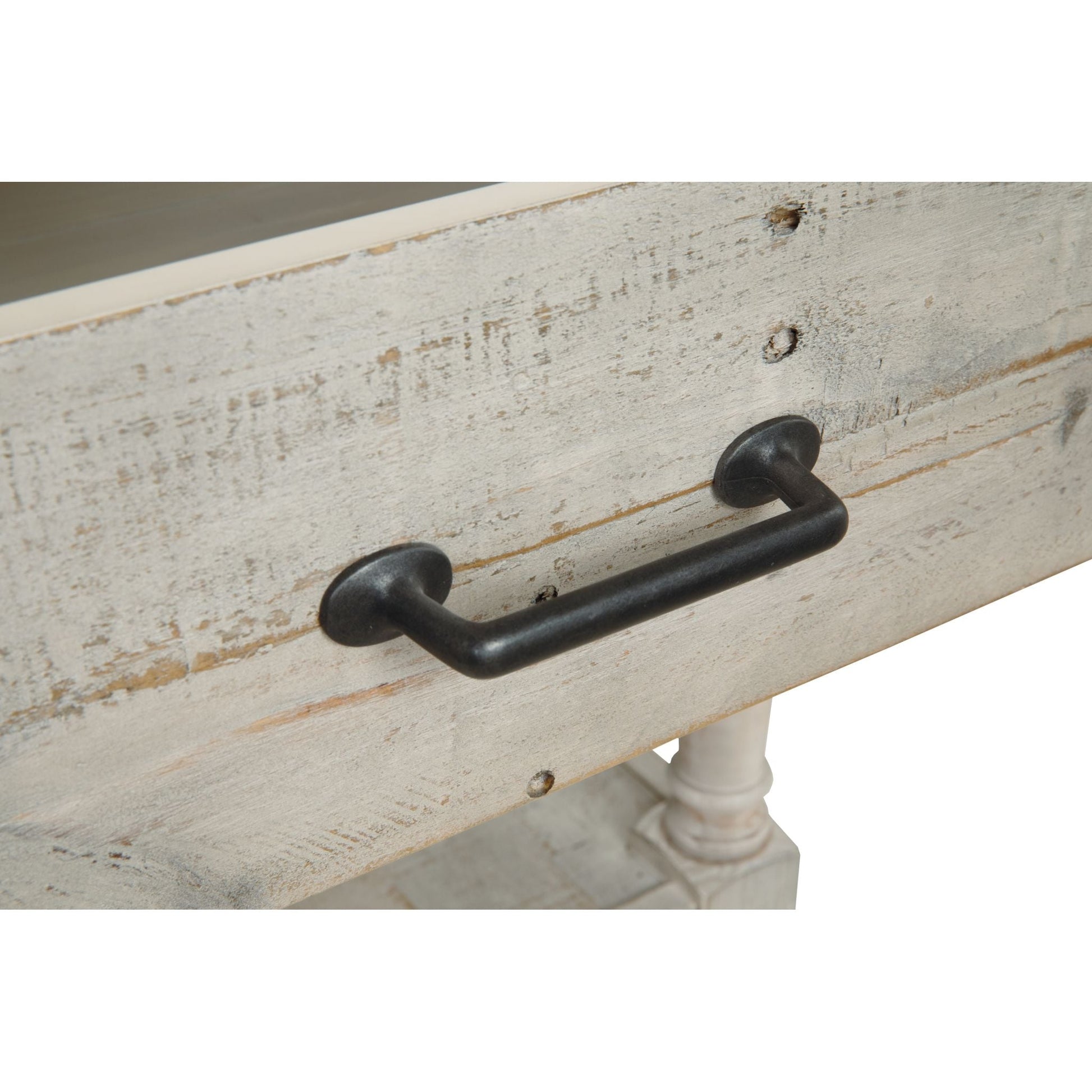 Malmaison End Table - Whitewash