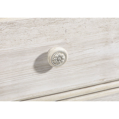 Jareth 5 Piece Bedroom Package - Whitewash
