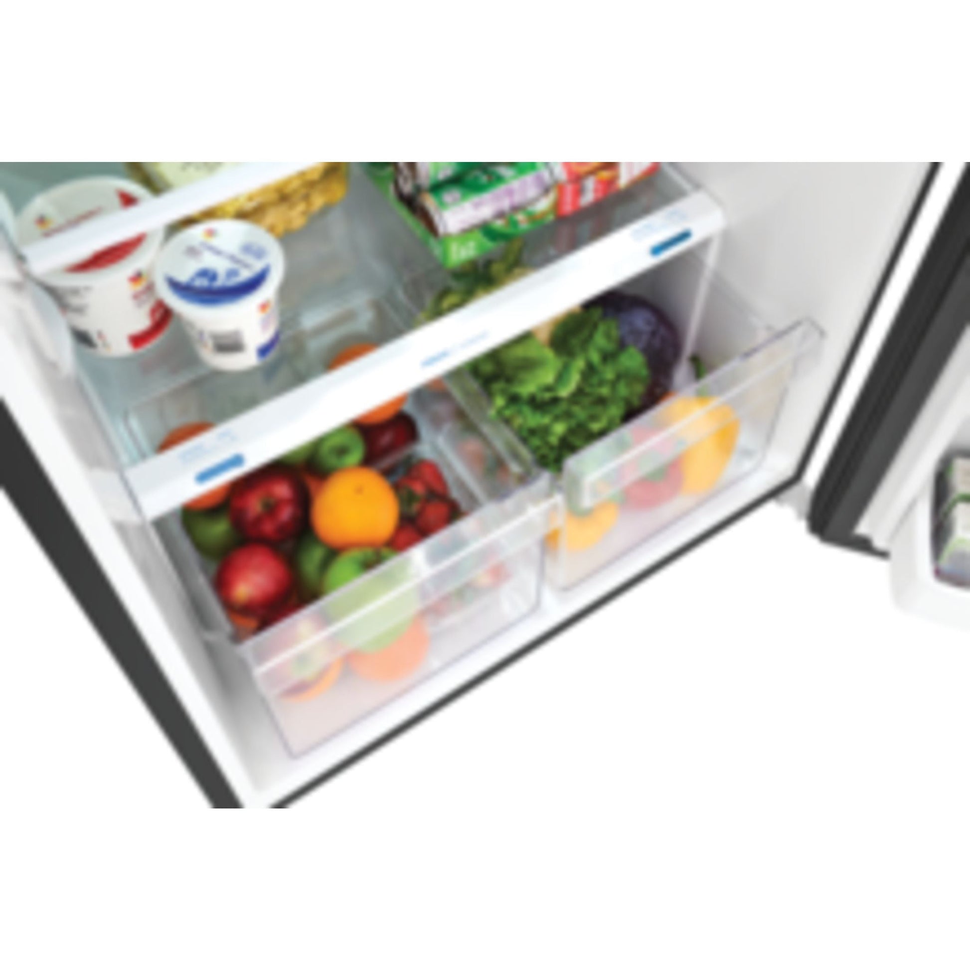 Frigidaire Top Mount Fridge (FFHT1822UV) - Brushed Steel