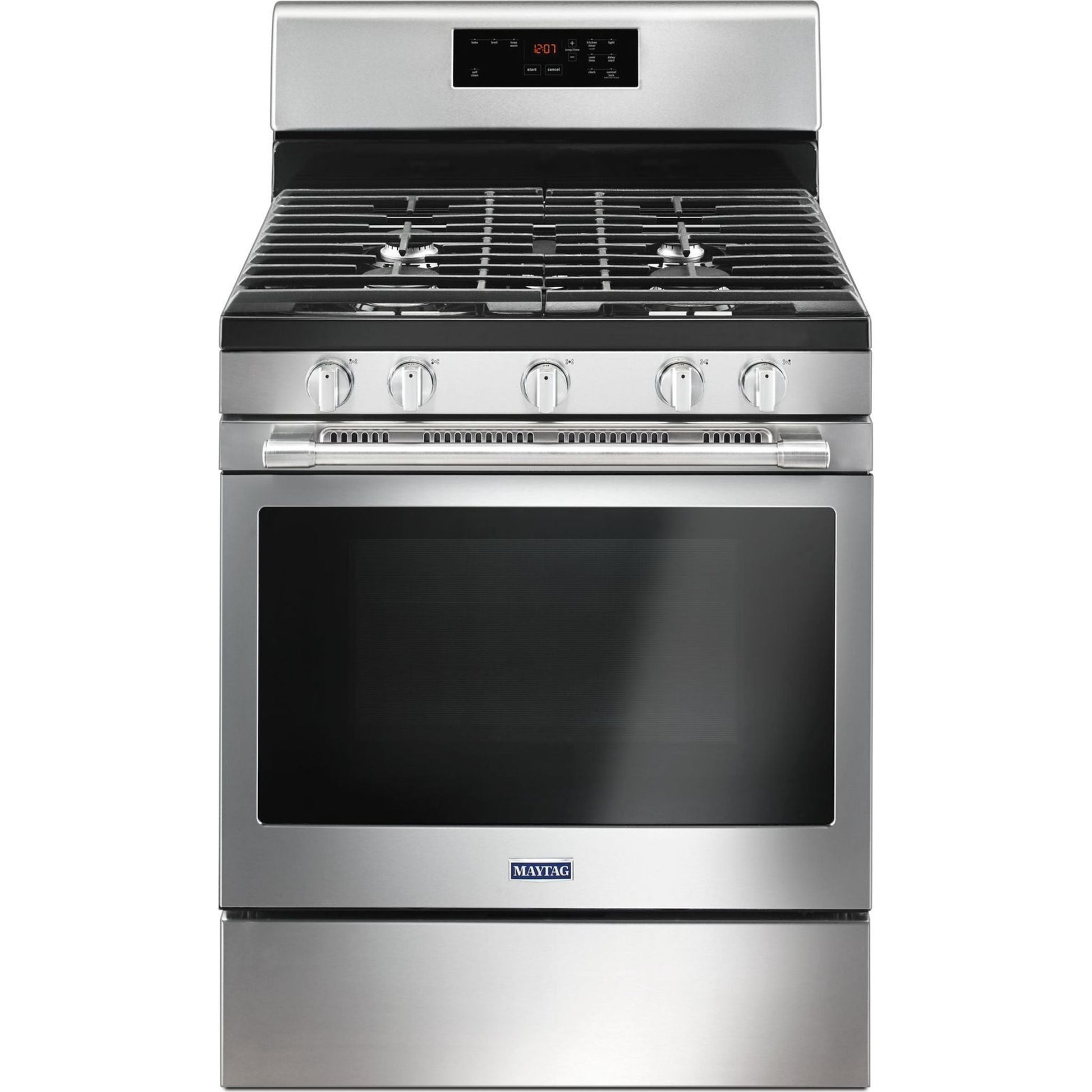 Maytag Gas Range (MGR6600FZ) - Fingerprint Resistant Stainless Steel
