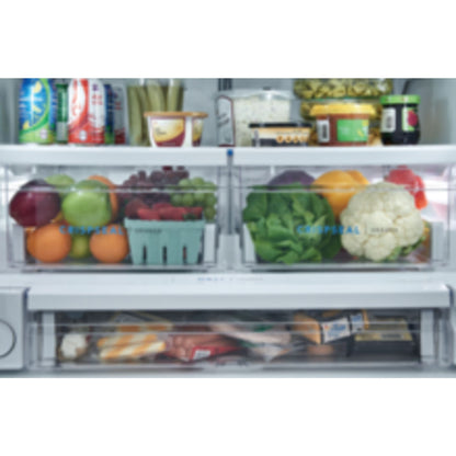 Frigidaire French Door Fridge (FRFS2823AD) - Black Stainless Steel