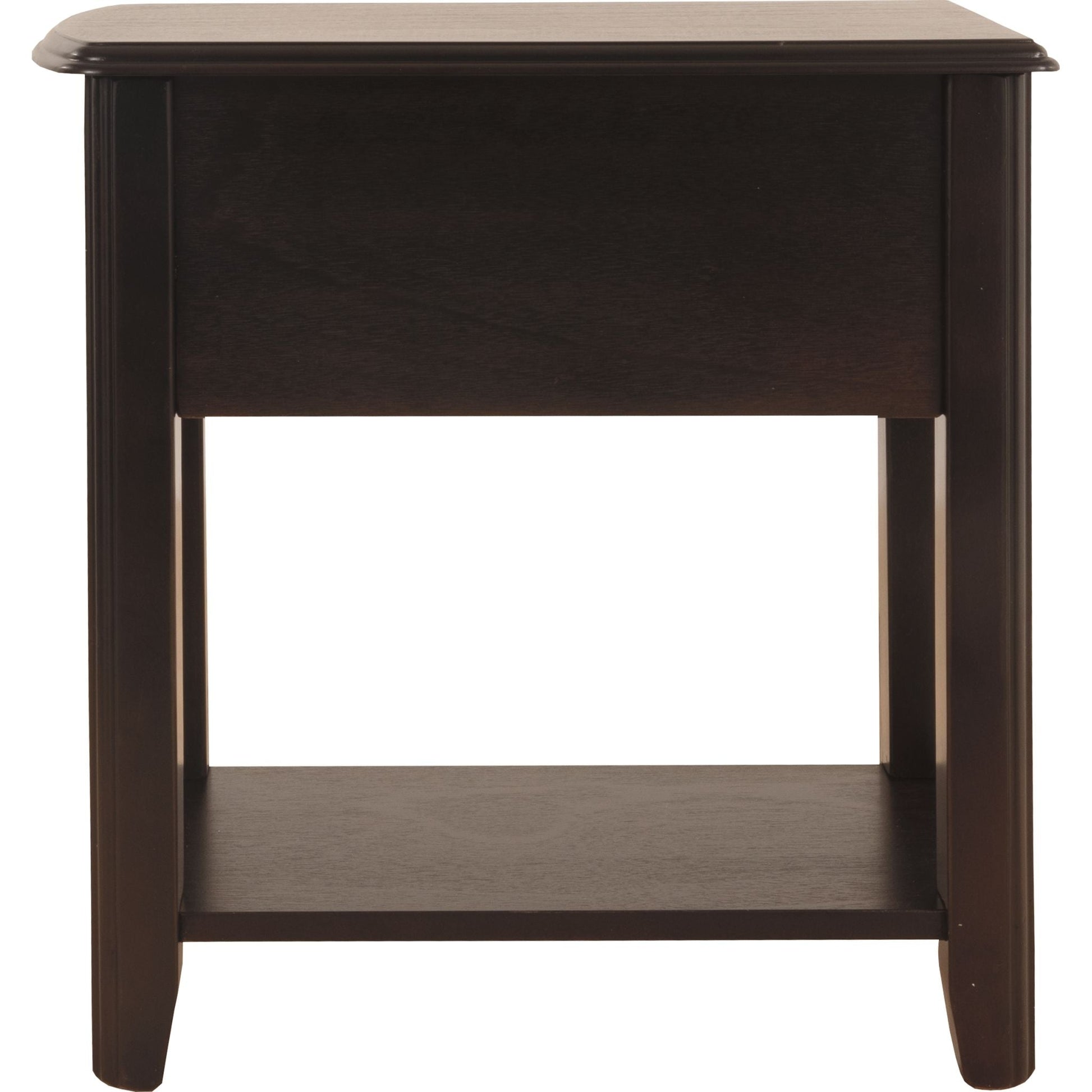 Breegin Chairside Table - Black