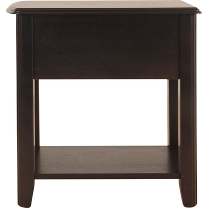 Breegin Chairside Table - Black