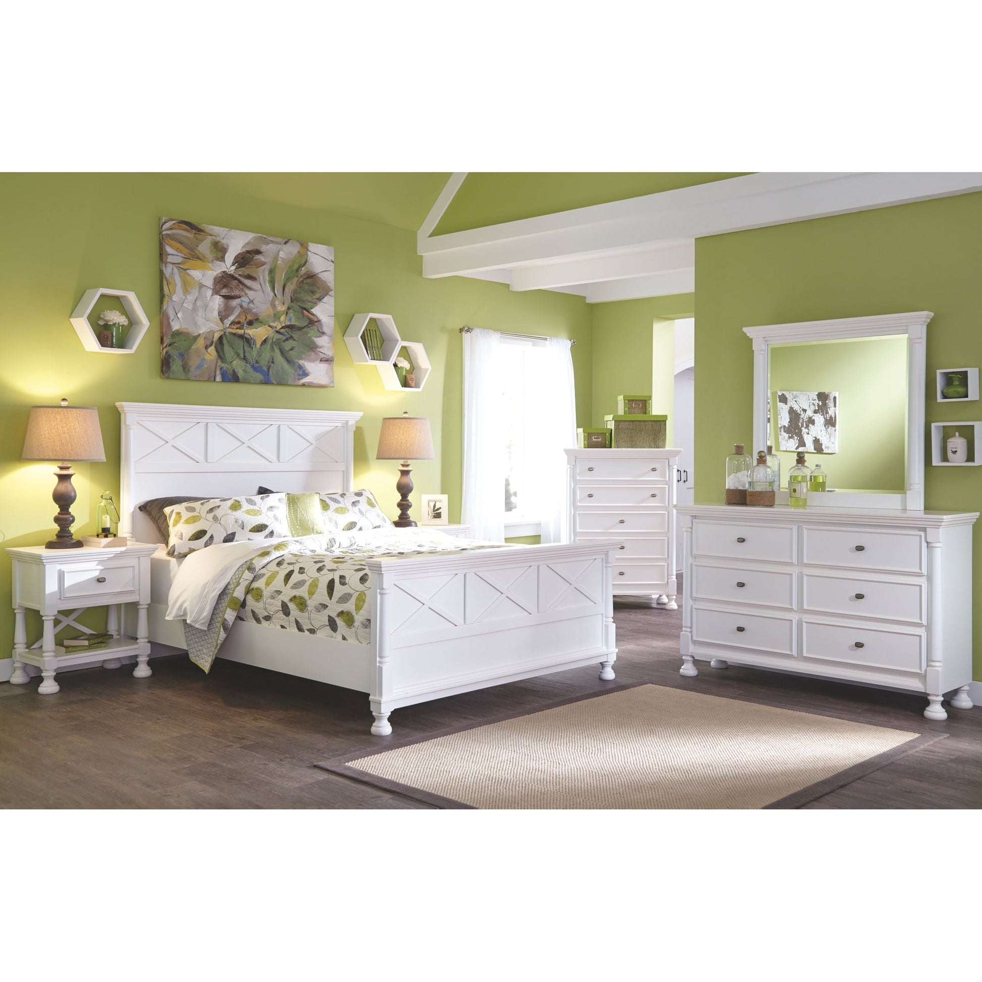 Kaslyn Panel Bed