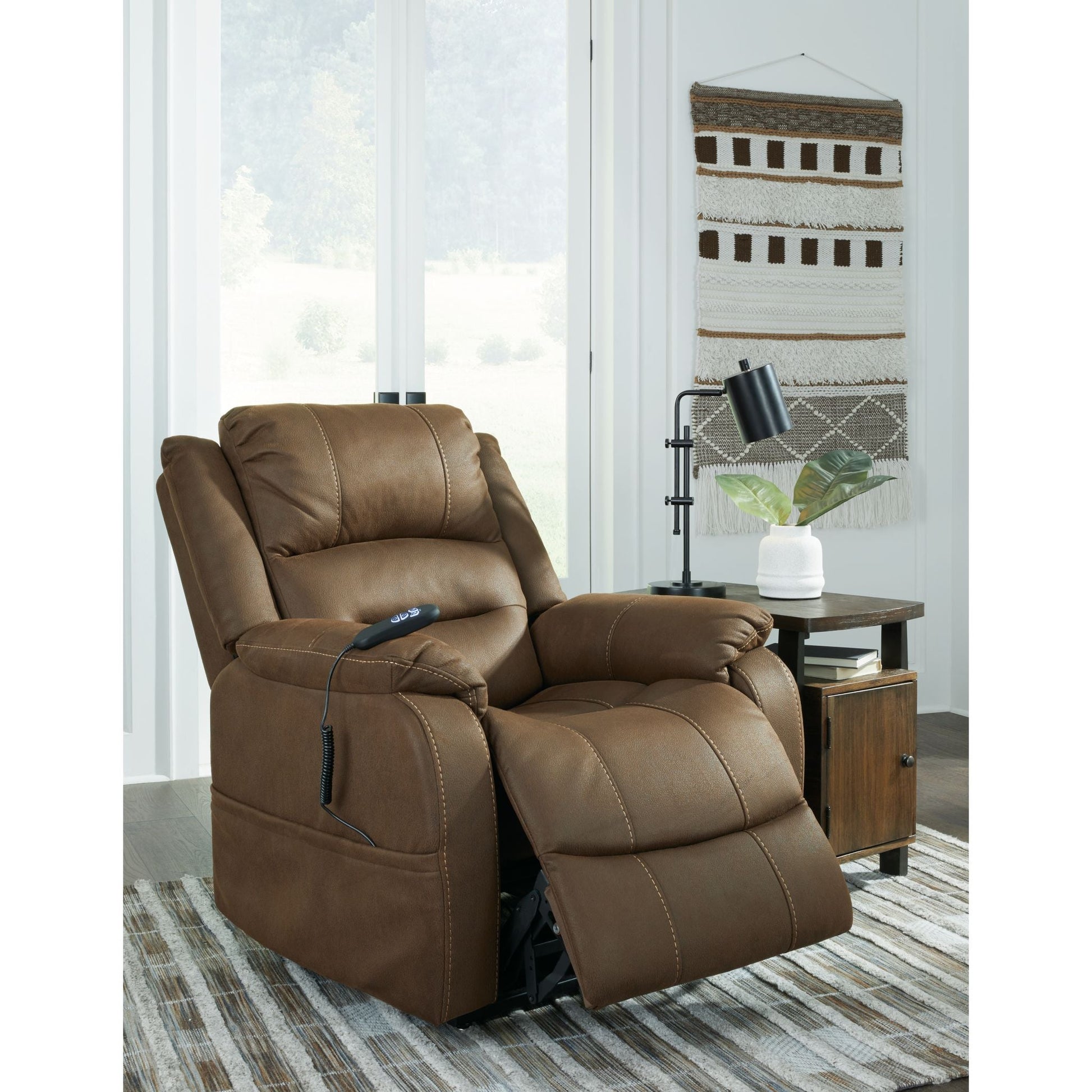 Whitehill Power Lift Recliner - Chocolate