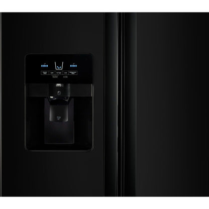 Whirlpool Side x Side Fridge (WRS325SDHB) - Black