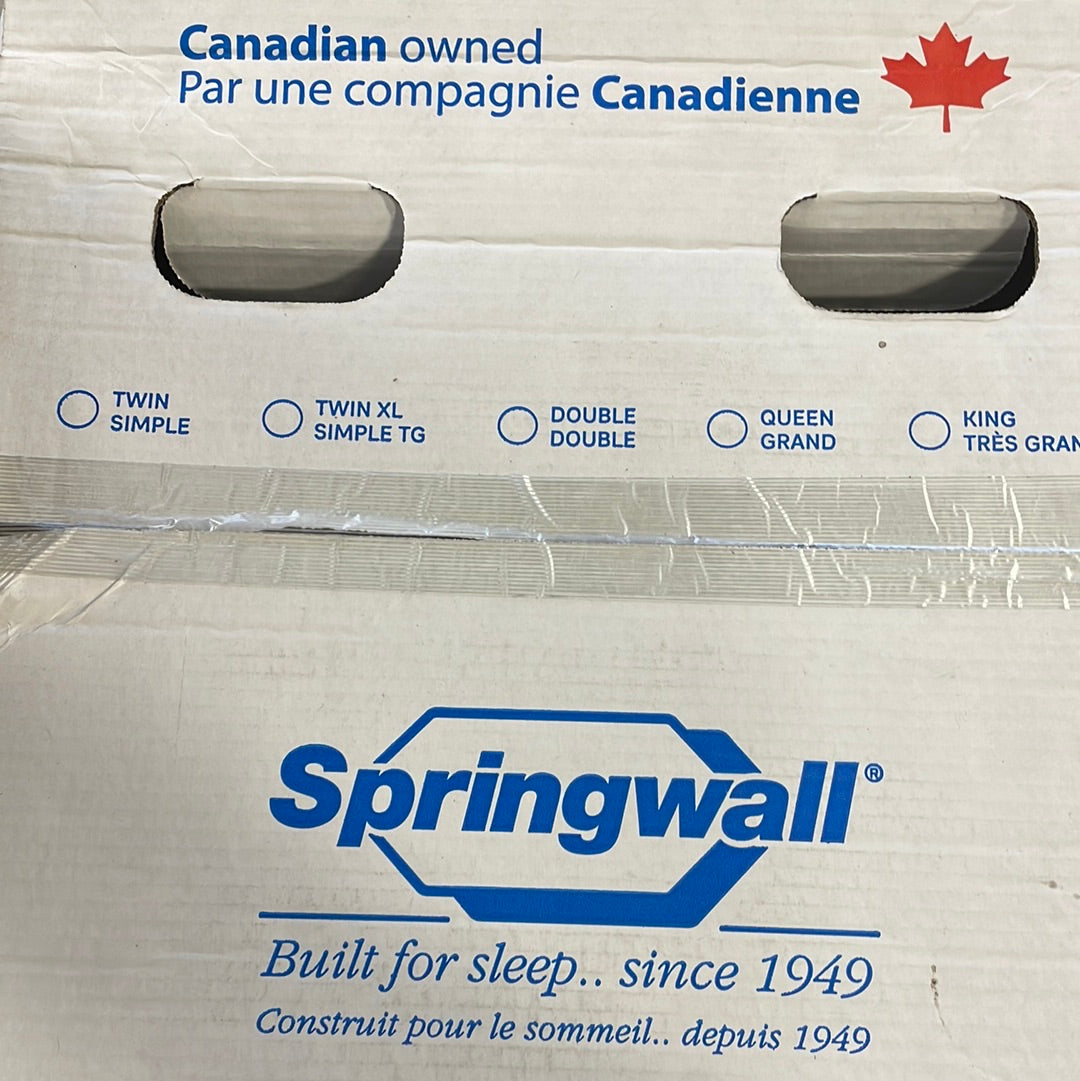Springwall queen bed in box