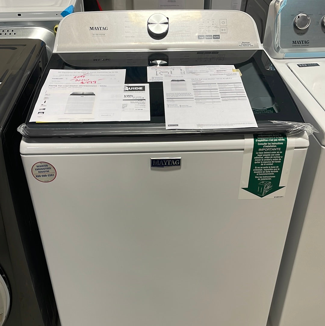 Maytag washer topload with pet filter