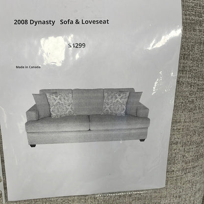Dynasty love seat and chair