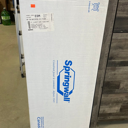 Springwall queen bed in box