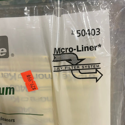 Kenmore vacuum bags cannister