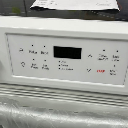 Frigidaire slide in white new